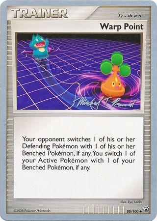Warp Point 88 100 2008 World Championship Card Warp Point 88 100 2008 World Championship Card